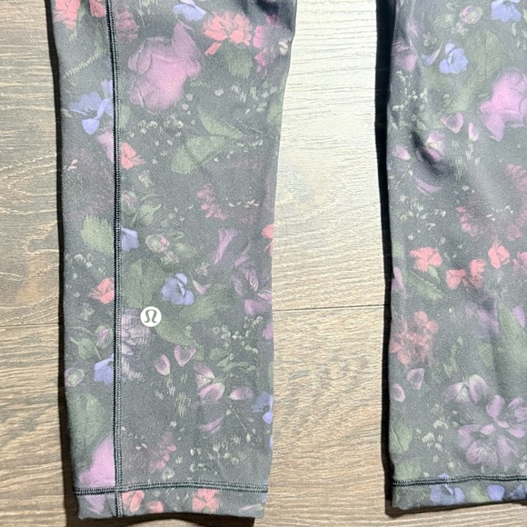 lululemon athletica Black and Purple Leggings - Picture 4 of 10